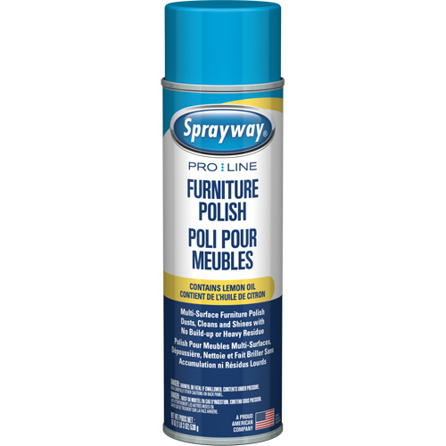 Pro Line Furniture Polish with Lemon Oil, 19 oz., Aerosol Can Kelford