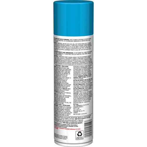 Ammonia-Free Pro Line Glass Cleaner with Fresh Scent, 19 oz., Aerosol Can Kelford