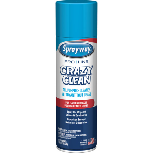 Pro Line Crazy Clean&reg; All Purpose Crazy Cleaner, 19 oz., Aerosol Can Kelford