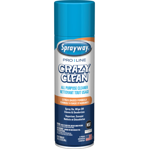 Pro Line Crazy Clean&reg; All Purpose Cleaner, 19 oz., Aerosol Can Kelford