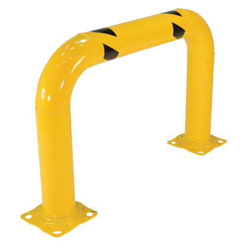 High Profile Machinery Guards, 3' W x 2' H, Yellow Kelford