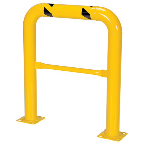 High Profile Machinery Guards, 3' W x 3.5' H, Yellow Kelford