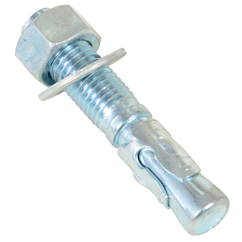 Wedge Bolt Anchor, Zinc Plated, 3/4" x 4-1/4" Kelford