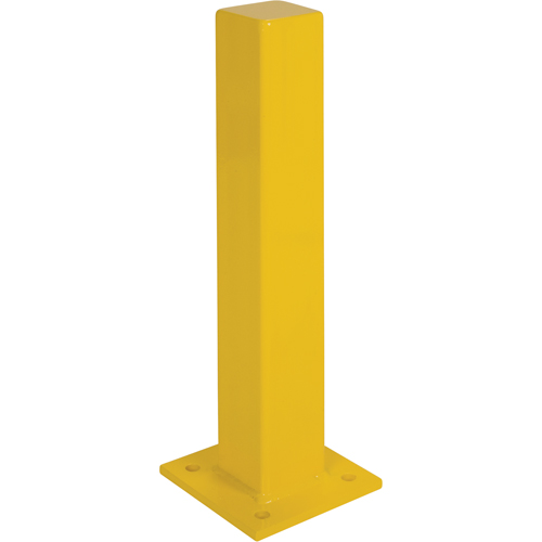 Heavy-Duty Bollards, Steel, 24" H x 4" W, Yellow Kelford