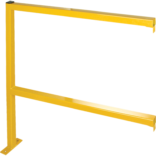 Protecteurs de p&eacute;rim&egrave;tre - Style tubulaire, 46" la x 49-1/2" h, Jaune Kelford