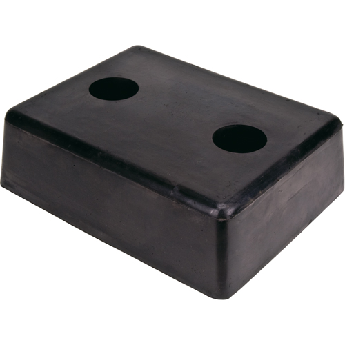 Molded Dock Bumpers, Rubber, 13" W x 4" D x 10" H Kelford