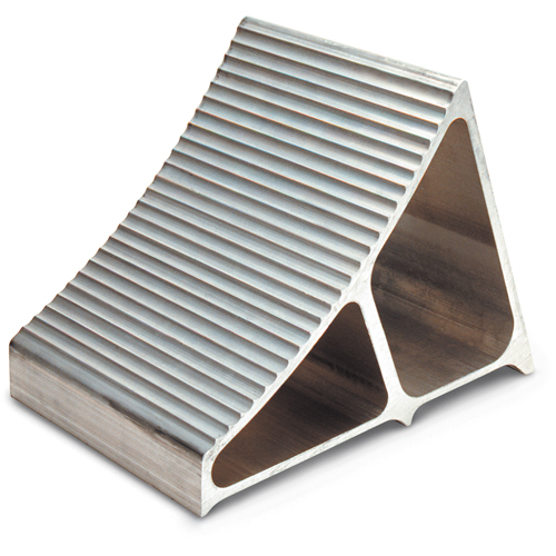 Aluminum Wheel Chocks, 7" W x 11-1/2" D x 8" H Kelford