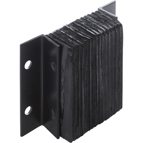 Laminated Dock Bumpers, Horizontal, Rubber, 12" W x 4" D x 10" H Kelford