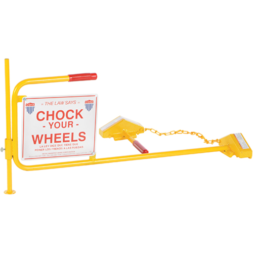 Single Rail Chock With Flag Rail Combo Kelford