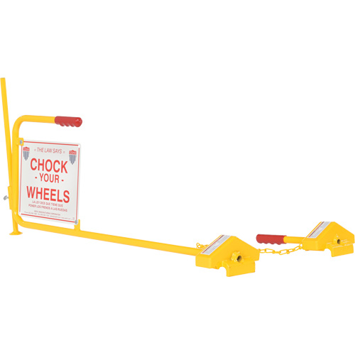 Single Rail Chock With Flag Rail Combo Kelford