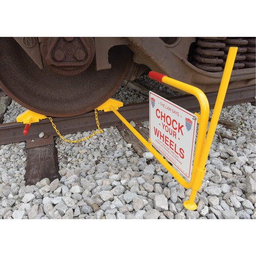 Single Rail Chock With Flag Rail Combo Kelford