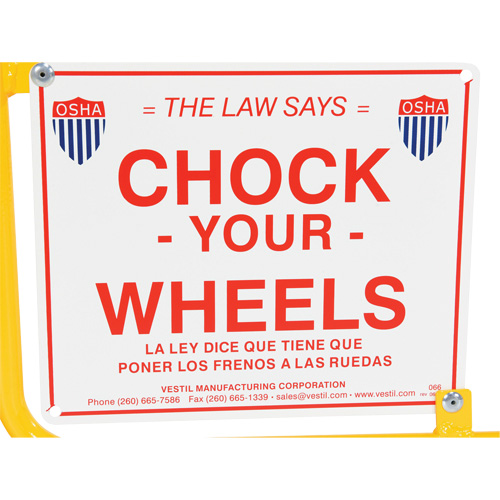 Flag Rail Chock Kelford