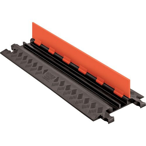 Guard Dog&reg; Low Profile Cable Protector, 2 Channels, 36" L x 11.94" W x 1.25" H Kelford