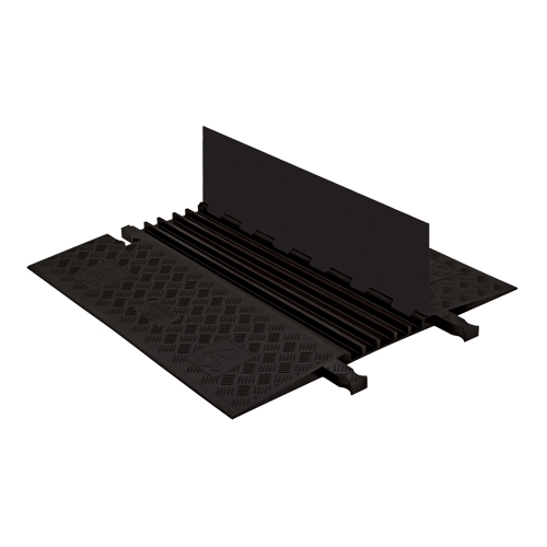 Guard Dog&reg; Cable Protector, 5 Channels, 36" L x 33.3" W x 1.25" H Kelford