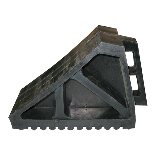 Cale de roue, 10-5/8" x 7" x 4-1/2", Noir Kelford