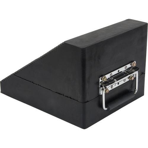 Cale de roue, 10-5/8" x 8-5/8 x 7", Noir Kelford