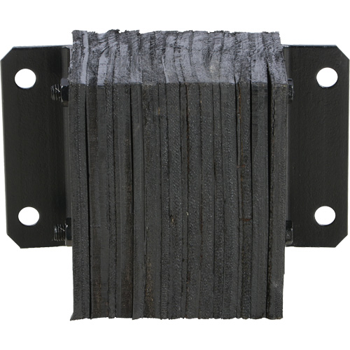 Butoir de quai lamell&eacute;, Horizontal, Caoutchouc, 12" la x 6" p x 10" h Kelford