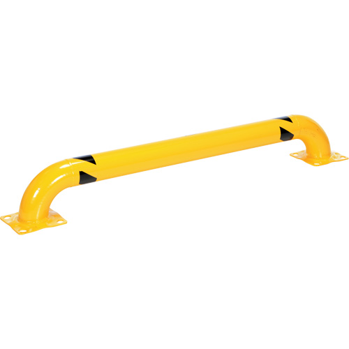 Low Profile Rack Guard, 5.3' W x 0.74' H, Yellow Kelford