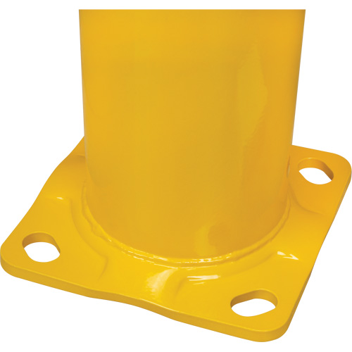 Safety Bollard, Steel, 36" H x 5-1/2" W, Yellow Kelford