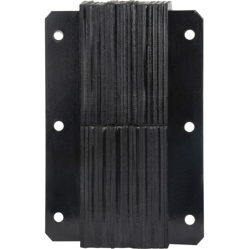 Laminated Dock Bumpers, Vertical, Rubber, 11" W x 4" D x 20" H Kelford