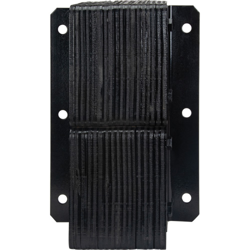 Butoirs de quai lamell&eacute;s, Vertical, Caoutchouc, 11" la x 6" p x 20" h Kelford