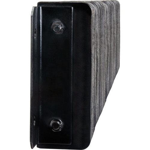 Laminated Dock Bumpers, Horizontal, Rubber, 36" W x 4" D x 12" H Kelford