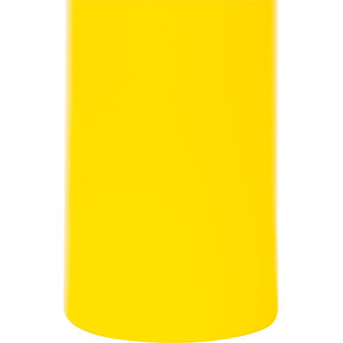 Capuchon en poly&eacute;thyl&egrave;ne pour borne de protection, 4-1/2" dia. x 52" l, Rouge/Jaune Kelford