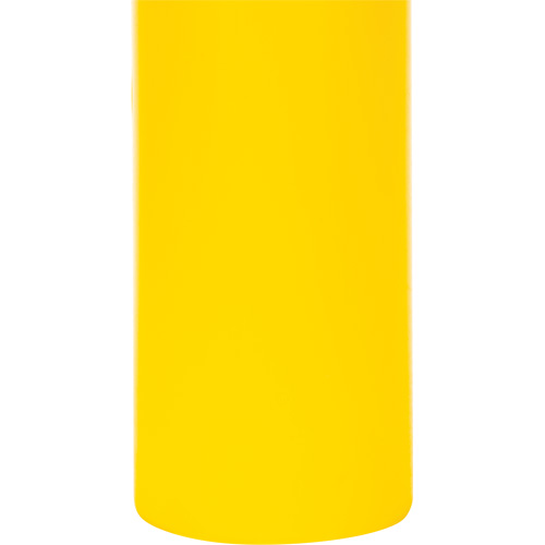 Capuchon en poly&eacute;thyl&egrave;ne pour borne de protection, 4-1/2" dia. x 64" l, Rouge/Jaune Kelford