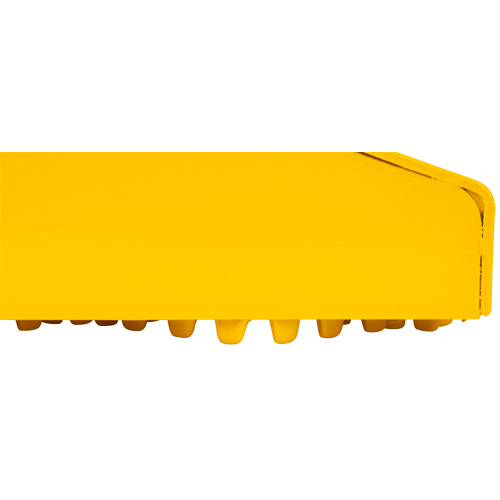 Cales-roue pour la glace, Acier, Jaune, 8-1/16" la x 10-5/8" p x 8-13/16" h Kelford