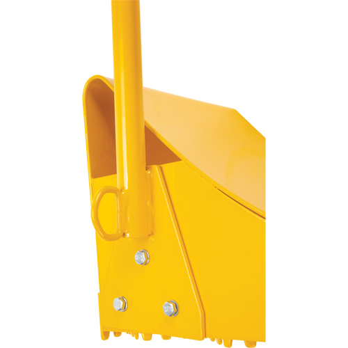 Ice Chock with Ergonomic Handle, Steel, Yellow, 8-1/16" W x 10-5/8" D x 8-13/16" H Kelford
