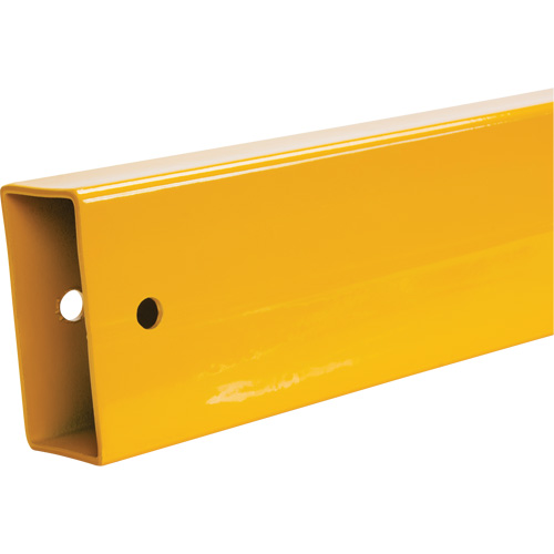 Garde-corps l&eacute;ger Lift-Out, Acier, 10' lo x 4" h, Jaune s&eacute;curit&eacute; OSHA Kelford