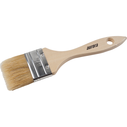 Pinceaux s&eacute;rie AP200, Soie blanche, Manche Bois, Largeur de 2" Kelford
