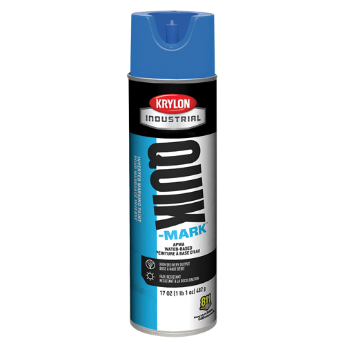 Industrial Quik-Mark Water-Based Inverted Marking Paint, 17 oz., Aerosol Can Kelford