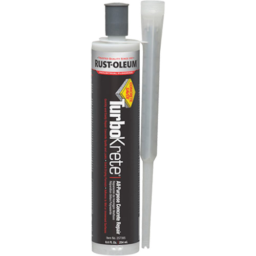TurboKrete&reg; All-Purpose Epoxy Repair, Cartridge/Tube, Grey Kelford