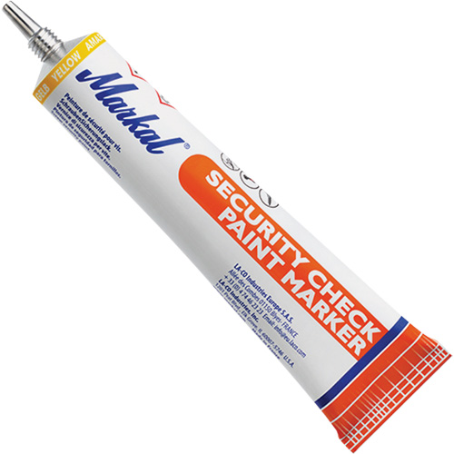 Marqueur de peinture de contr&ocirc;le de s&eacute;curit&eacute;, 1,7 oz, Tube, Jaune Kelford