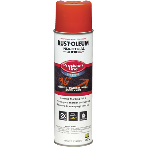 Peinture de marquage lin&eacute;aire de pr&eacute;cision &agrave; base d'eau M1800, 17 oz, Canette a&eacute;rosol Kelford