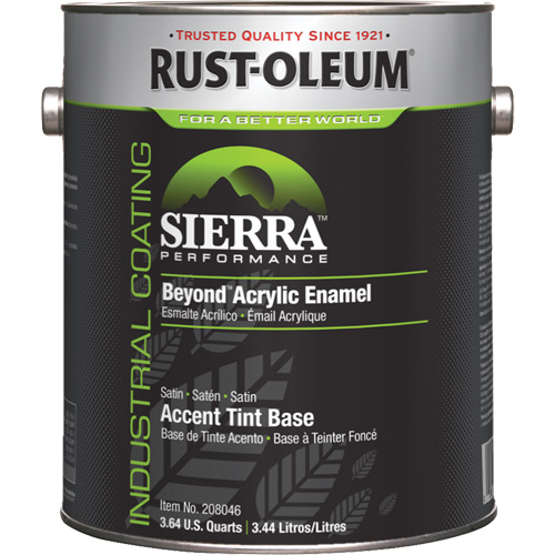 Sierra Performance Beyond Acrylic Enamel, Gallon, Tint Base Kelford