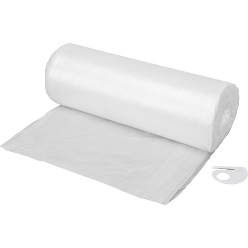 Drop sheet, 400' L x 9' W, Plastic Kelford