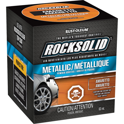 RockSolid&reg; Metallic Powder Additive, 60 mL, Bottle, Amaretto Kelford