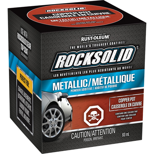 RockSolid&reg; Metallic Powder Additive, 60 mL, Bottle, Copper Pot Kelford