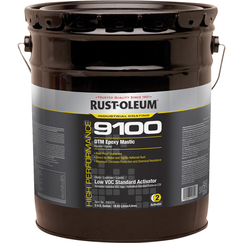9100 System DTM Epoxy Mastic Standard 250 VOC Activator, 5 gal., Pail Kelford
