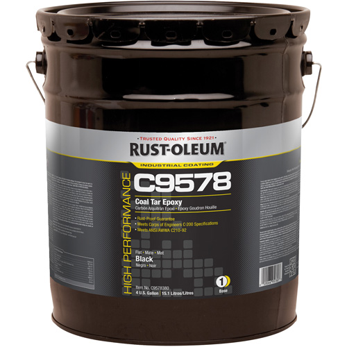 C9578 System Coal Tar High Solids Epoxy, 4 gal., Pail Kelford