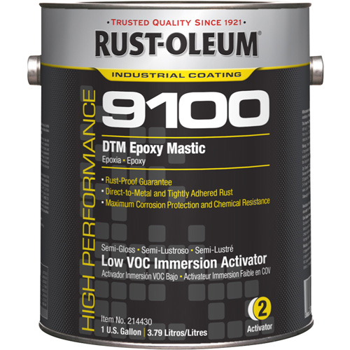 Activateur (250 COV) pour l'immersion du mastic &eacute;poxydique DTM du syst&egrave;me 9100, Gallon Kelford