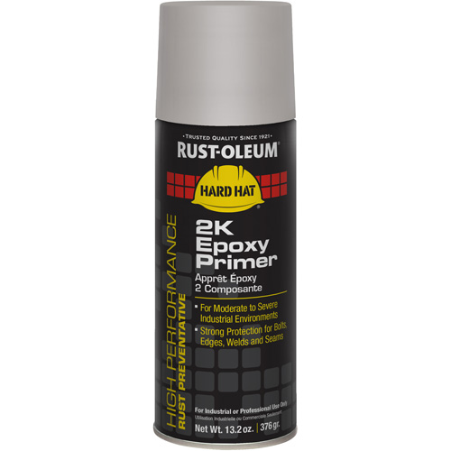 Appr&ecirc;t &eacute;poxydique 2K &agrave; haute performance en a&eacute;rosol du syst&egrave;me V2300, Gris, 13 oz, Canette a&eacute;rosol Kelford