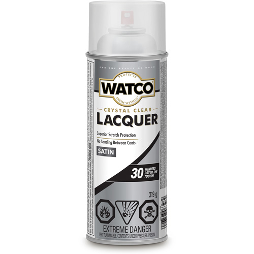Laque pour bois Watco, 319 g, Transparent, Satin Kelford