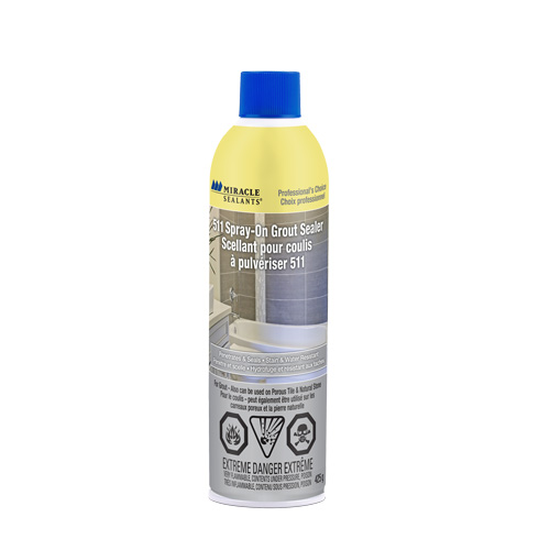 Miracle Sealants&reg; 511 Spray-On Grout Sealer, Aerosol Can Kelford