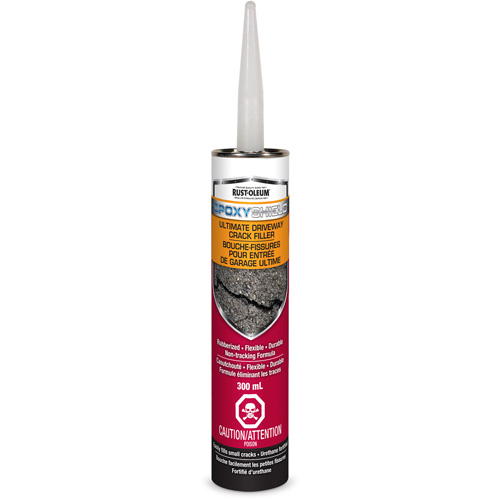 EpoxyShield&reg; Ultimate Driveway Crack Filler, Cartridge, Black Kelford