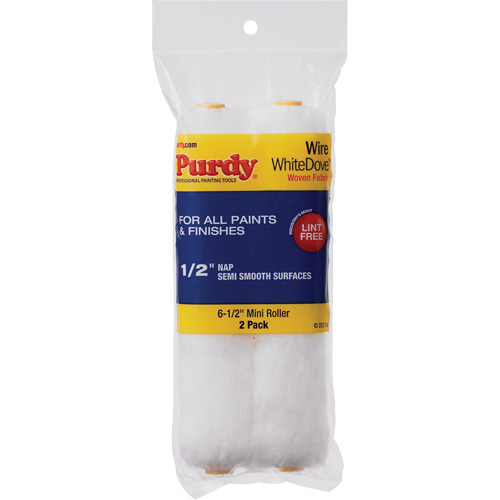 Dove Wire Mini Roller, 12.7 mm (1/2") Nap, 165 mm (6-1/2") L Kelford