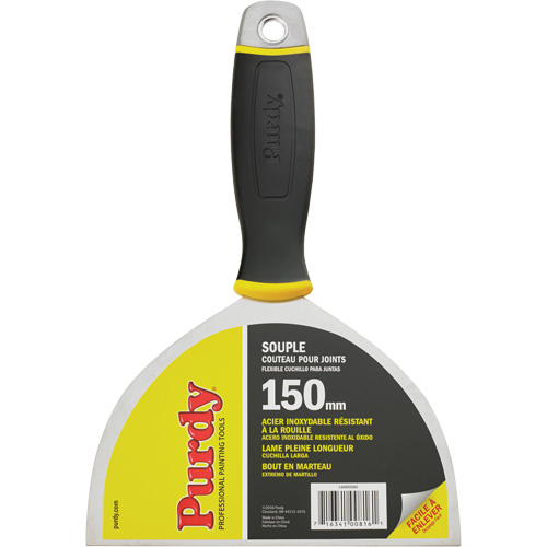 Premium Joint Knife, Stainless Steel Blade, 6" Wide, Plastic Handle Kelford