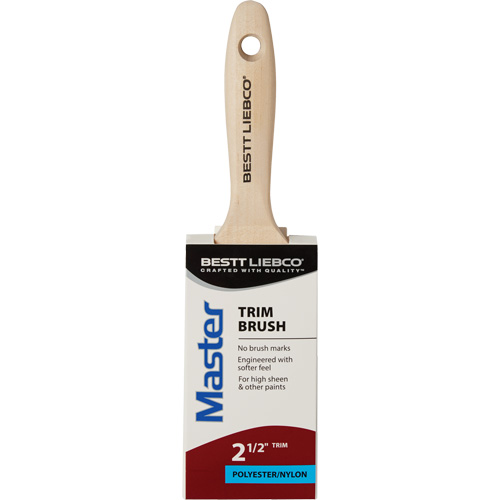 Pinceau pour garnitures Master, Poly/nylon, Manche Bois, Largeur de 2-1/2" Kelford
